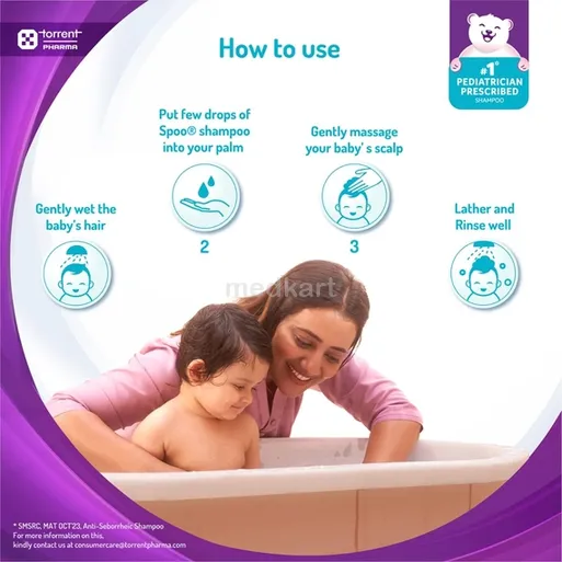 spoo baby shampoo 125 ml